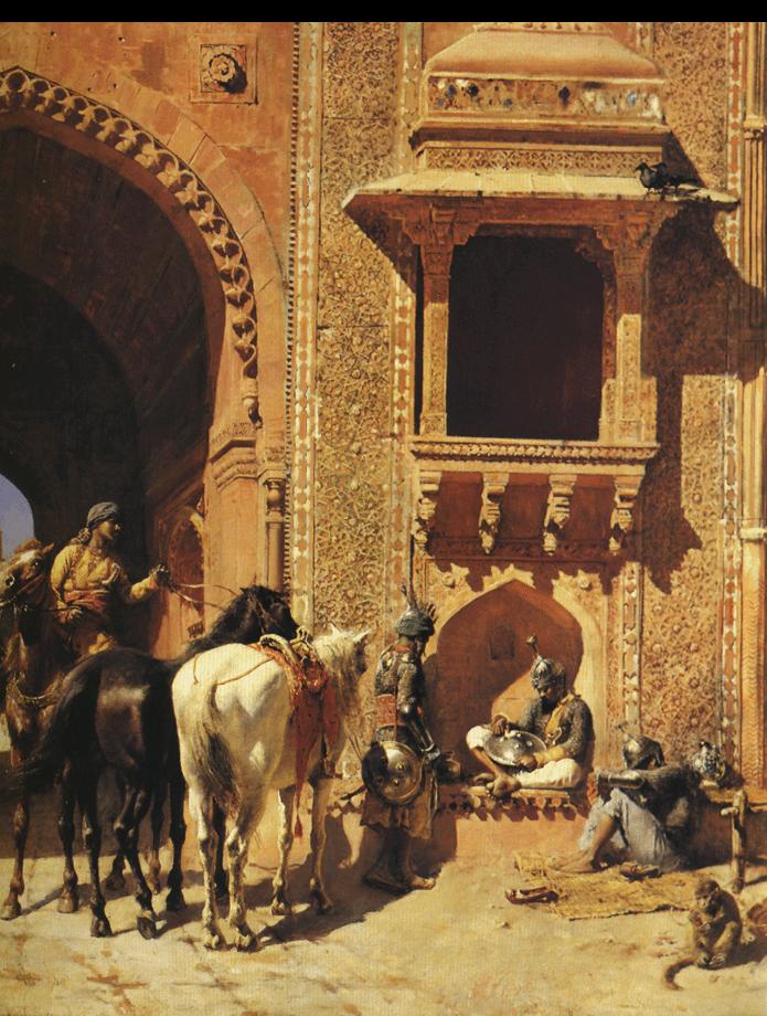 Edwin Lord Weeks Gate of the Fortress at Agra, India